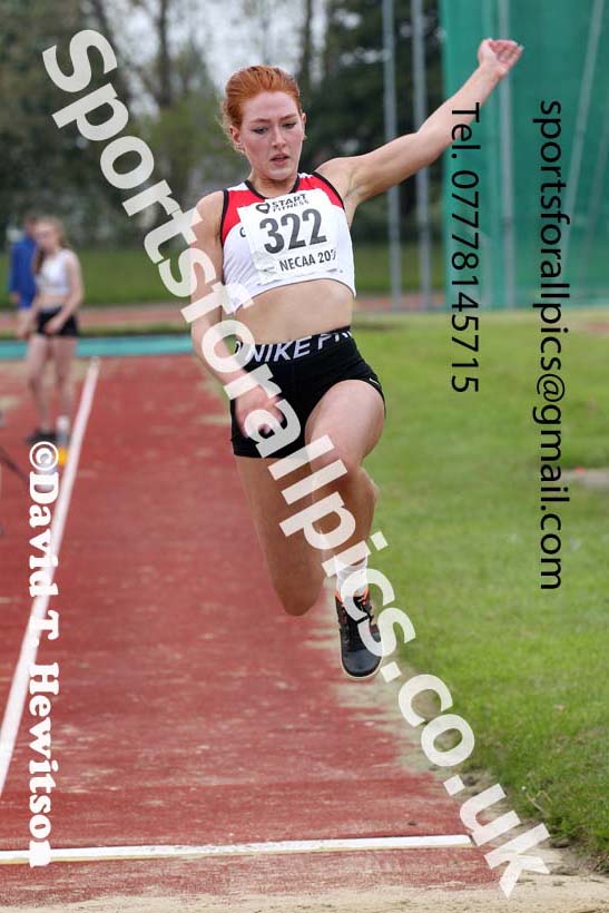 Long jump, 2021 North East Grand Prix No. 3, Monkton, Wednesday, june 2nd. Photo: David T. Hewitson/Sports for All Pics
